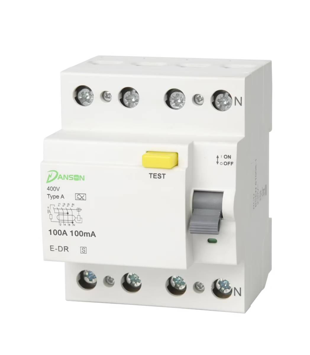 Danson 4P 100A / 100mA RCD – Type A – Time Delay