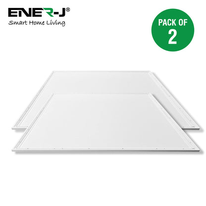 595x595x30 MM, 40W LED Ceiling Slim Backlit Panel 4000K, IP20 Rating to Prevent Dirt, Moist, Eco Friendly, No Harmful Elements, 2 Years Warranty | Pack of 6