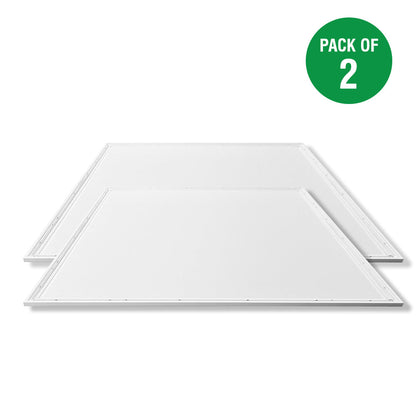 595x595x30 MM, 40W LED Ceiling Slim Backlit Panel 6000K, IP20 Rating to Prevent Dirt, Moist, Eco Friendly, No Harmful Elements, 2 Years Warranty | Pack of 2