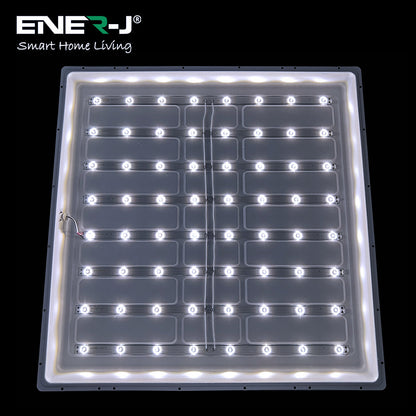595x595x30 MM, 40W LED Ceiling Slim Backlit Panel 6000K, IP20 Rating to Prevent Dirt, Moist, Eco Friendly, No Harmful Elements, 2 Years Warranty | Pack of 2