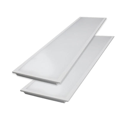 40W LED Backlit Panel Ceiling Lights 1200x300 MM 6500K, Day White, 120x30 cm Rectangular Light for Indoor Lighting | Pack of 2