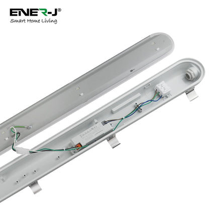 LED Non Corrosive IP65 Batten Fitting Light 150cms 50W 6000K, 6000 Lumens Ultra Bright, Up to 20000 Hours of Operation, Instant Start | Single pack
