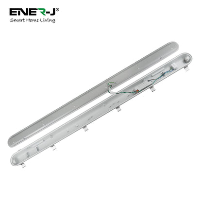 LED Non Corrosive IP65 Batten Fitting Light 150cms 50W 6000K, 6000 Lumens Ultra Bright, Up to 20000 Hours of Operation, Instant Start | Single pack