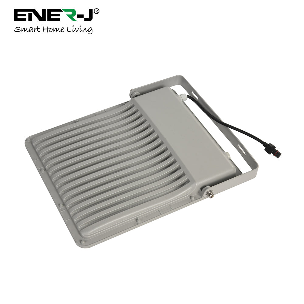 200W LED Floodlight Outdoor with Solar Panel, IP65 Waterproof, 2600 Lumens, Wall Light Work Lighting for Garage, Garden, Warehouse, Parking Lot etc