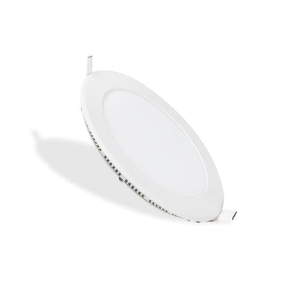 Pack of 4 12W Recessed Round LED Downlight Mini Panel 170mm Diameter, Hole Size 160mm | Pack of 4 - 3000K