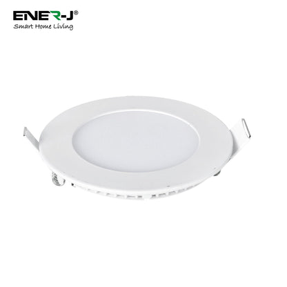18W Recessed Round LED Downlight Mini Panel 220mm Diameter, 205mm Hole Size, CE Driver, 20000 Hours Long Life | Pack of 4 - 4000K