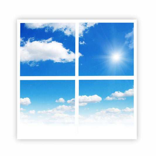 SKY Cloud LED Panel 2D version, 60x60cms, 40W (4 pcs set)