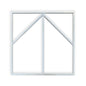 60x60cm LED Frame Panel Light with Blue Arrow Design - 40W, Cool White | Single Pack - 6500K
