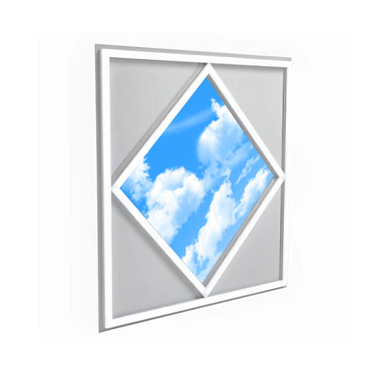 60x60cm Diamond Sky & Cloud Ceiling LED Panel Light - 70W, Cool White  | Single pack - 6500K