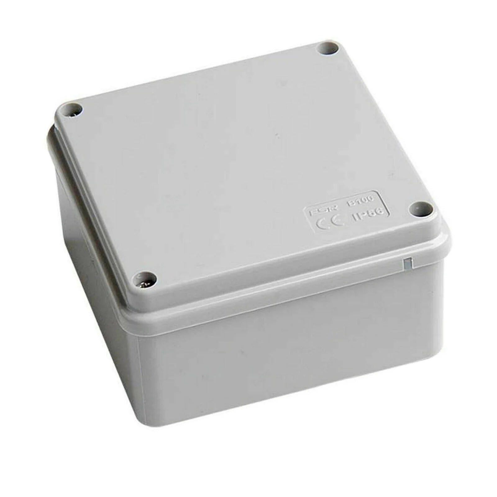 Waterproof Adaptable Box ESR B100 Waterproof Junction Box 100 x 100 x 50mm IP56 PVC Adaptable B ...