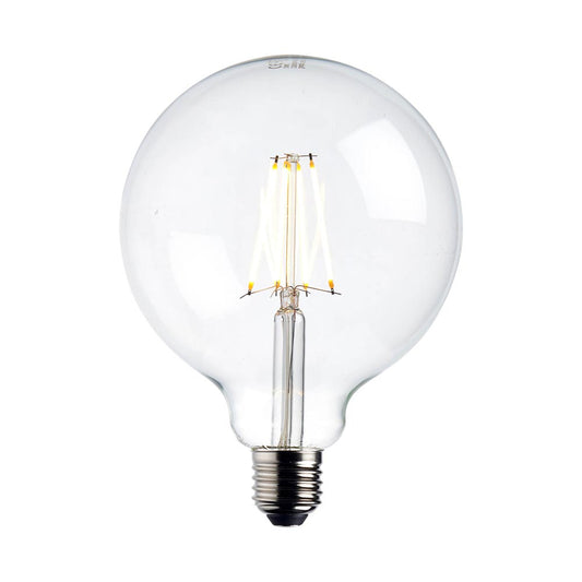 E27 LED FILAMENT GLOBE 125MM 7W | 810LM | 116LM/W | 2700K | Dimmable Saxby