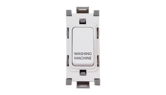 Deta Grid Switch 20A DP Washing Machine White G3554
