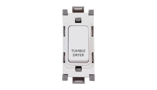 Deta Grid Switch 20A DP Tumble Dryer White G3555