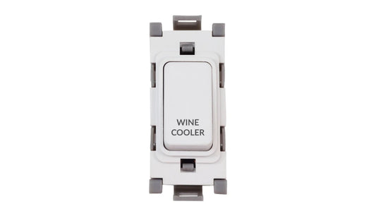 Deta Grid Switch 20A DP Wine Cooler White G3567
