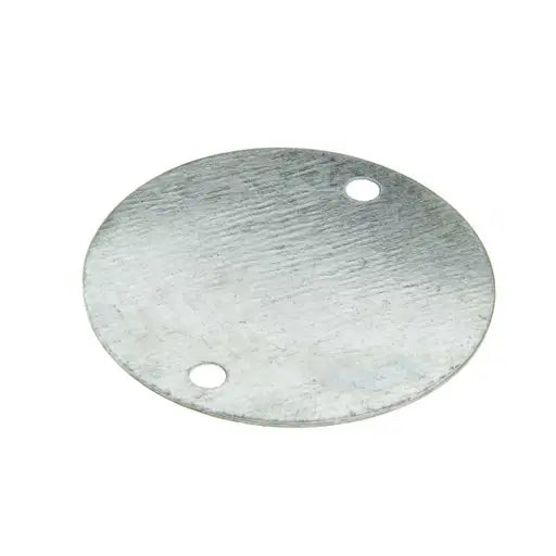 Galvanised Conduit Box Lids (Sold in 1's)