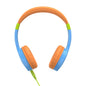 Hama Kids Guard On-Ear Wired Headphones, Blue/Orange