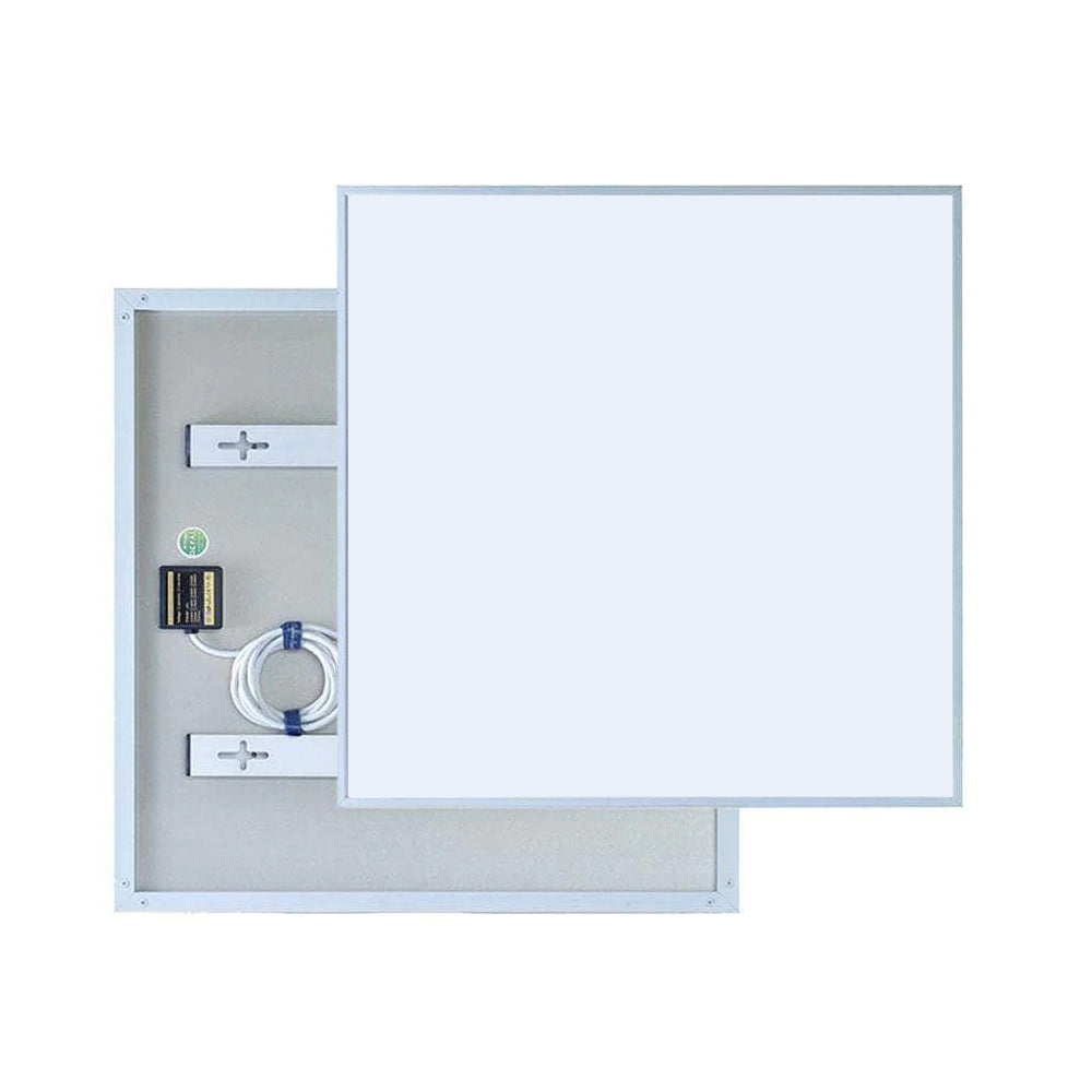 Ener-J 360W Infrared Panel Heater, 595  x 595mm Far Infrared Wall or Ceiling Mount, White