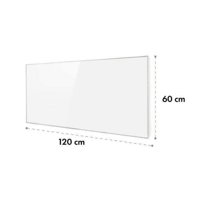 ENER-J 720W Infrared Heating Panel, 120x60cm Wall or Ceiling Mount, Energy Efficient Carbon Crystal Heater, IP24 Rated Electric Infrared Heater for Home & Office