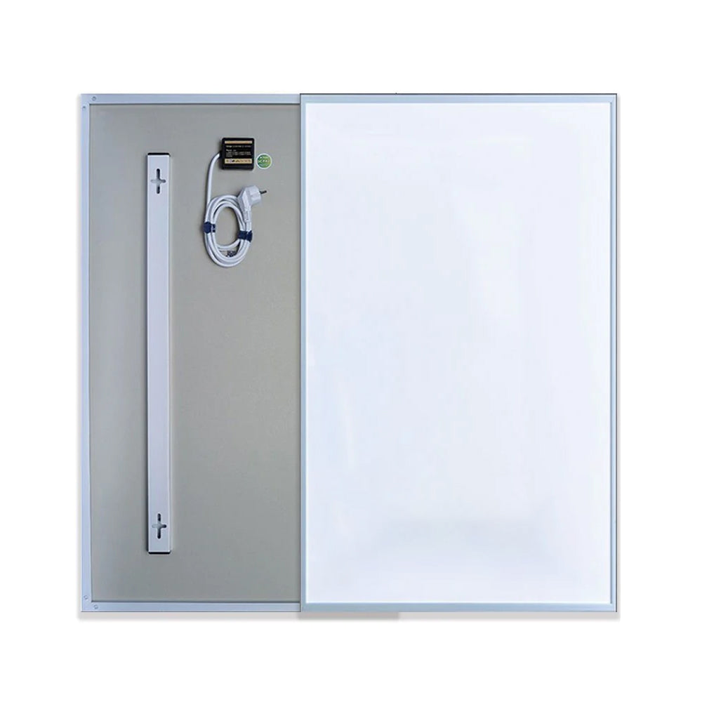 ENER-J 720W Infrared Heating Panel, 120x60cm Wall or Ceiling Mount, Energy Efficient Carbon Crystal Heater, IP24 Rated Electric Infrared Heater for Home & Office