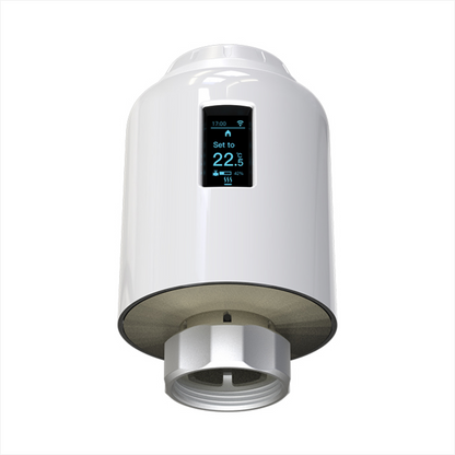 Ener-J Smart WiFi Radiator Thermostat – Digital TRV for Multi-Room Heating Control, Alexa & Google Home Compatible | Single pack