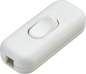 6A DP Inline Cord Switch - White MLA