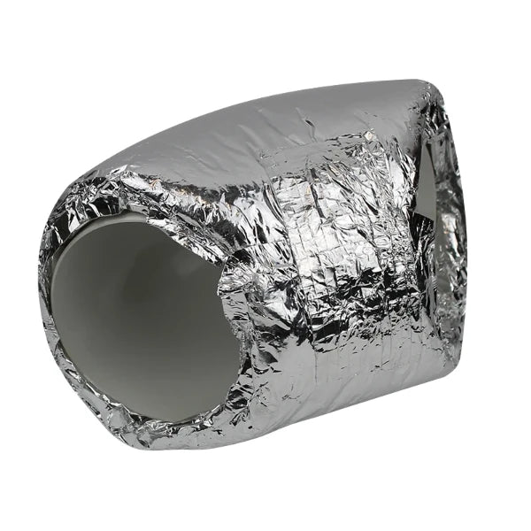 Vent Axia 125mm Insulated PVC Round Pipe 90 Degree Bend 406881