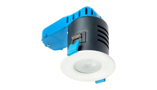 LED Fire Rated Downlight IP65 4000K Dimmable GU10 220-240V White L1701WH4