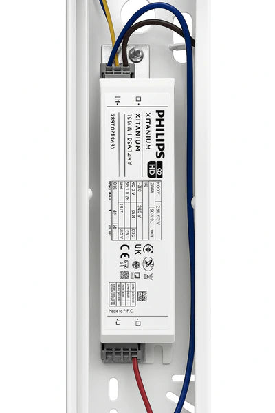 FalPak 6 Foot (1800mm) Bright, Color Changing (CCT), Multi-Wattage, Energy-Efficient LED Batten Fitting for Homes and Offices (FP28-G3-40W-1800-CCT)