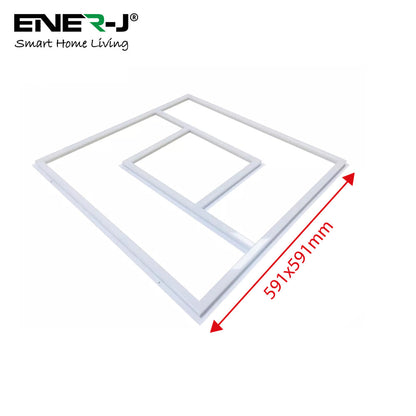 60x60cm LED Panel Light with PD Design - 40W, Cool White, Frame Border Edge Lights | Single pack - 6500K