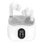 Maplin Wireless Bluetooth Soft Fit Earphones with USB-C Charging Case - White