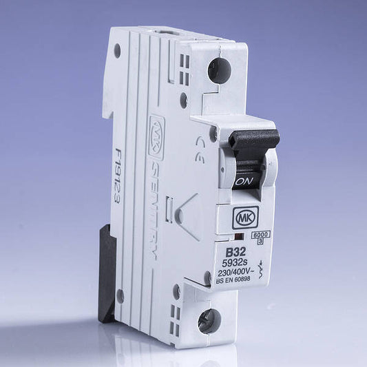 MK MCB Type B 5903 3A 5906 6A 5916 16A 5920 20A 5932 32A 5940 40A 5945 45A 5950 50A