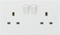 13A 2G DP Switched Socket with Twin Earths - ASTA Approved MLA