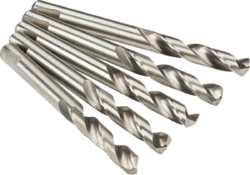 Pack of 5 Arbor Drill Bits 6.35mm x 75mm MLA