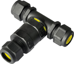 MLA IP68 16A 3-Way Cable Connector (3-Pole) JB003