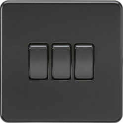 10AX 3G 2-way Switch - Matt Black SF4000MBB MLA