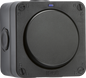 MLA IP66 20AX 1G SP 2-way switch - Black OP2