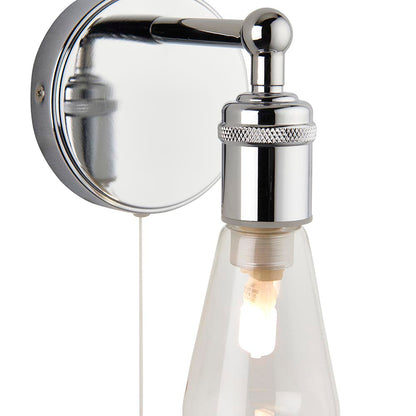 Saxby Ori 1lt Wall 3.5W IP44 - Chrome 120815