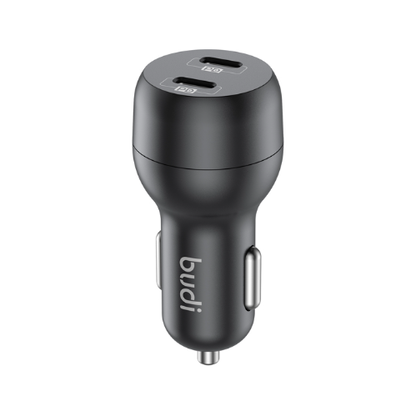 Budi PD 40W Dual Type C Port Car Charger