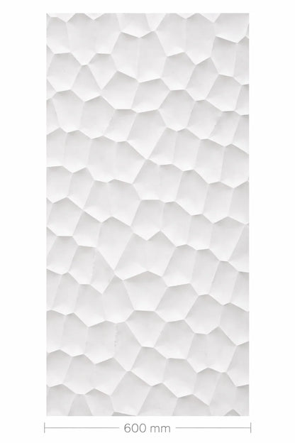 Hard PU Wall Panel, Size: 1200 x 600 x 25 mm (Pack of 2)‚ Jade White, Organic Pebble Texture