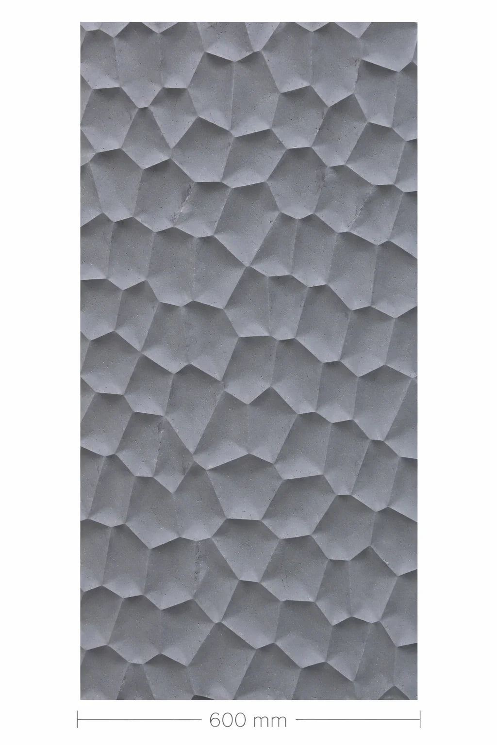 Hard PU Wall Panel‚ Size: 1200 x 600 x 25 mm (Pack of 2)‚ Space Black, Organic Pebble Texture