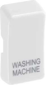 BG RRWMW Nexus Grid White 'WASHING MACHINE' Rocker