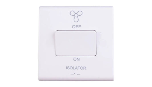 Deta Slimline 3 Pole Fan Isolator 10A S1247