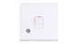 Deta Slimline 20A DP Switch with Flex Outlet S1392