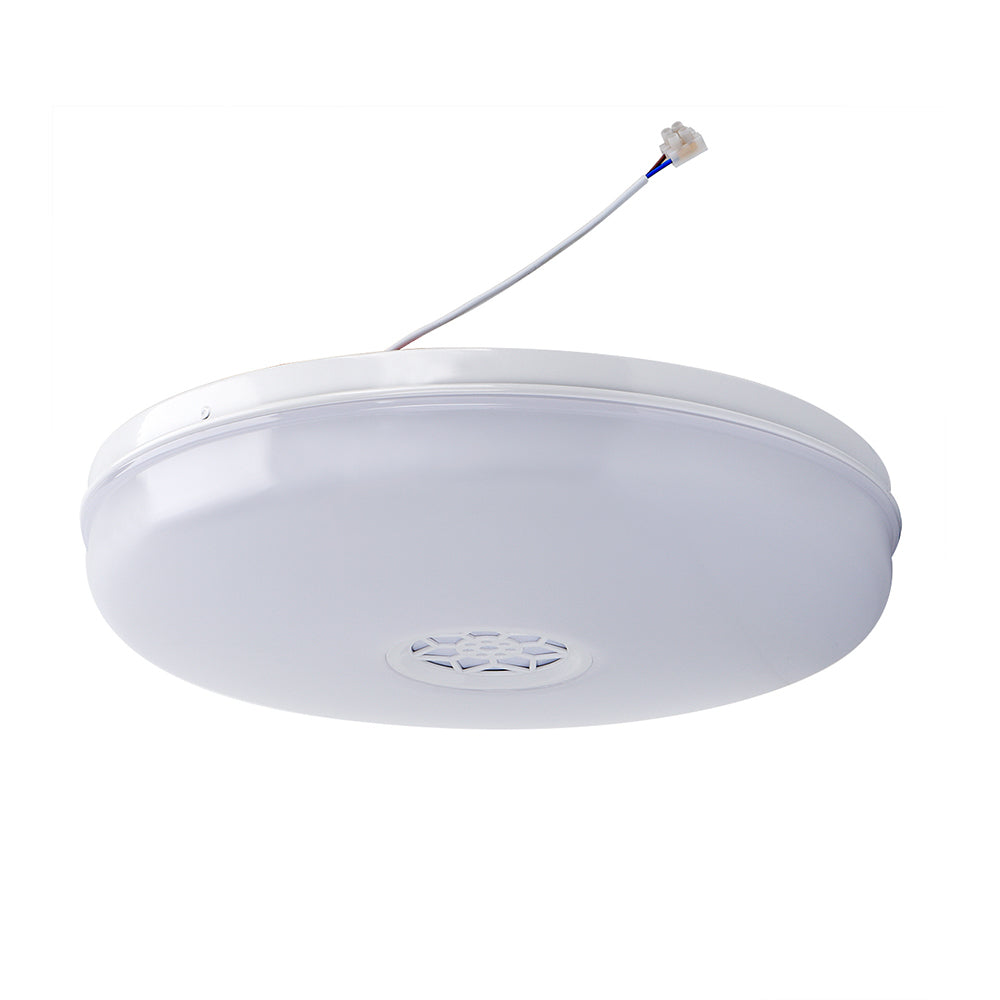 24W Wi-Fi Ceiling Lights RGB+W+WW, Dimmable with Bluetooth Speaker, Amazon Alexa and Google Home Compatible