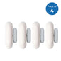 ENER-J Door Alarm Sensor – WiFi Door & Window Sensors Pack of 4, No Hub Required, Wireless Smart Home Alarm System UK