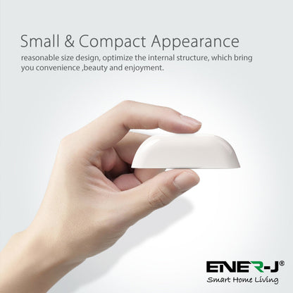 ENER-J Door Alarm Sensor – WiFi Door & Window Sensors Pack of 4, No Hub Required, Wireless Smart Home Alarm System UK