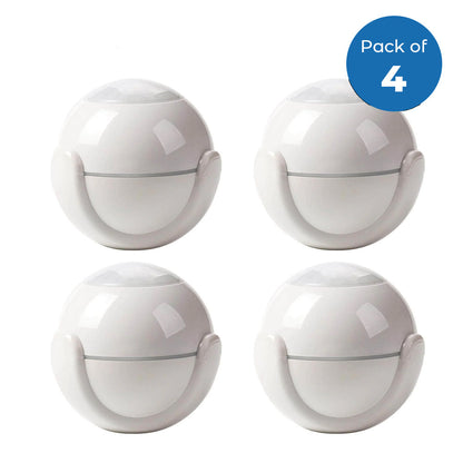 ENER-J Wireless Door Security Alarm – WiFi PIR Motion Sensor Pack of 4, Smart Door Alarm Security System UK