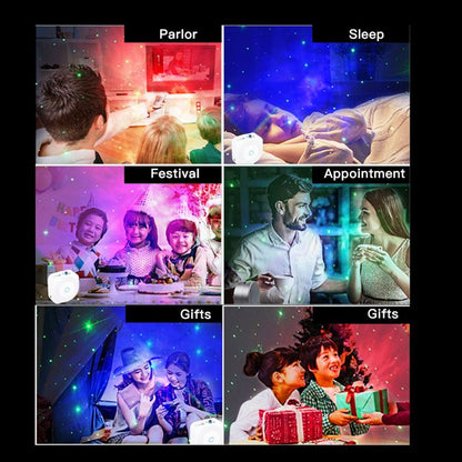 Star Projector Lamp, Gift for Kids, LED Galaxy Projector Light with Nebula, Night Light Projector with APP & Voice Control for Home Theatre, Kids Baby Bedroom