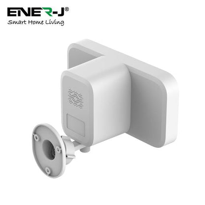 Smart Wireless Twin Floodlight Outdoor Camera with Sensor, Alexa & Google Home Compatible, App & Voice Control