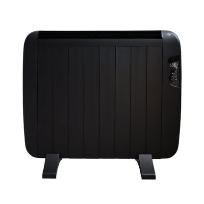 Smart 1200W Radiator Heater with Aluminium Heating Element, Black
